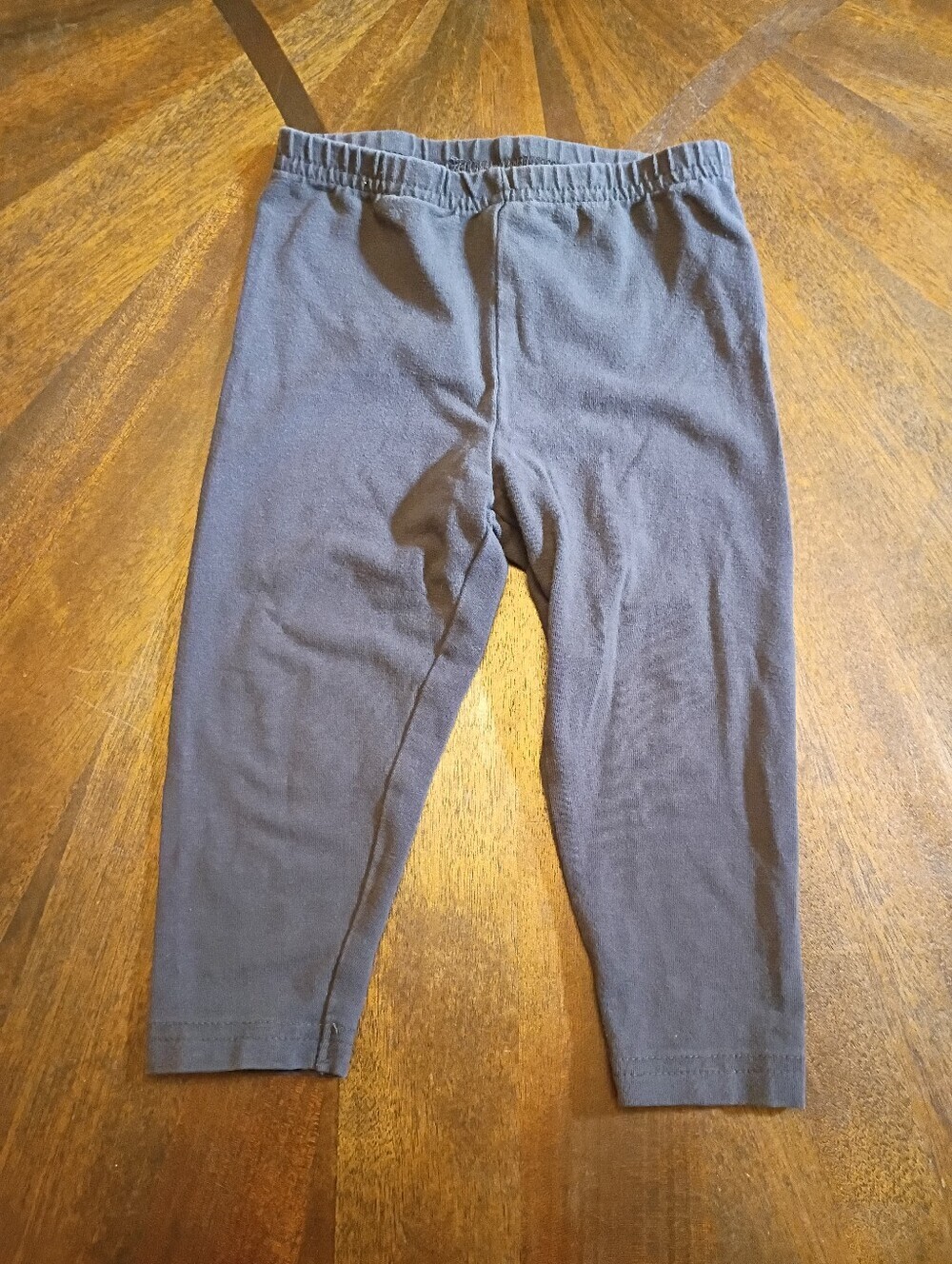 Carter’s Baby Toddler Girls Gray Cotton Leggings Pants Size 18M Basic Pull On